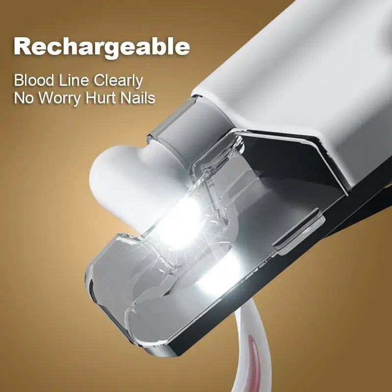 LED Pet Nail Clipper – Safe Trimmer for Dogs & Cats