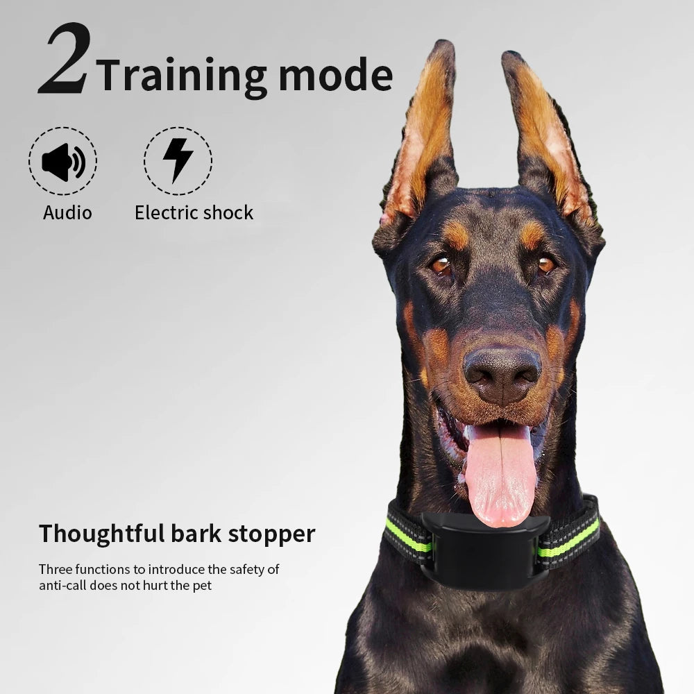 USB Rechargeable Anti-Bark Dog Training Collar