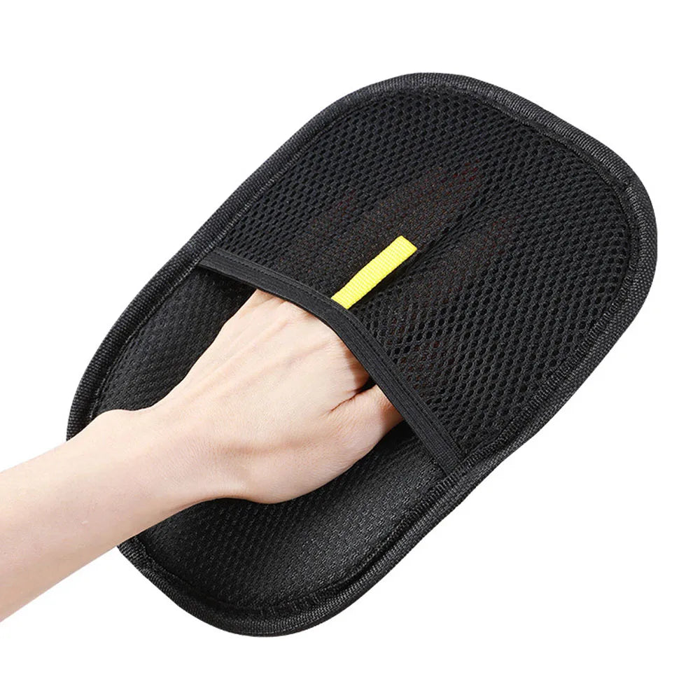 Pet Grooming Gloves & Static Hair Remover Brush