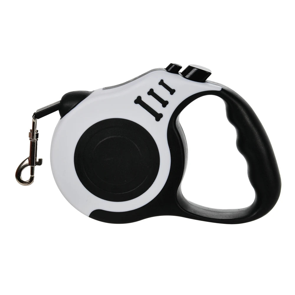 Retractable Dog Leash – 3m/5m Strong Nylon Lead for Small & Medium Pets