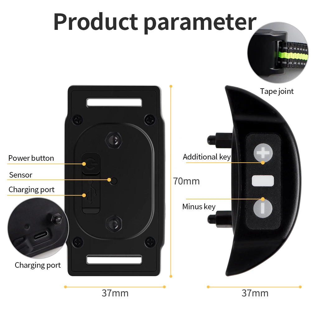 USB Rechargeable Anti-Bark Dog Training Collar