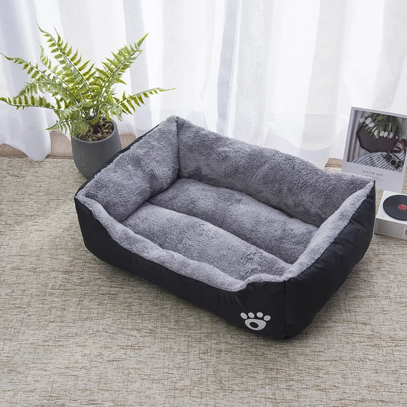 Color Square Waterproof Soft Winter Pet House