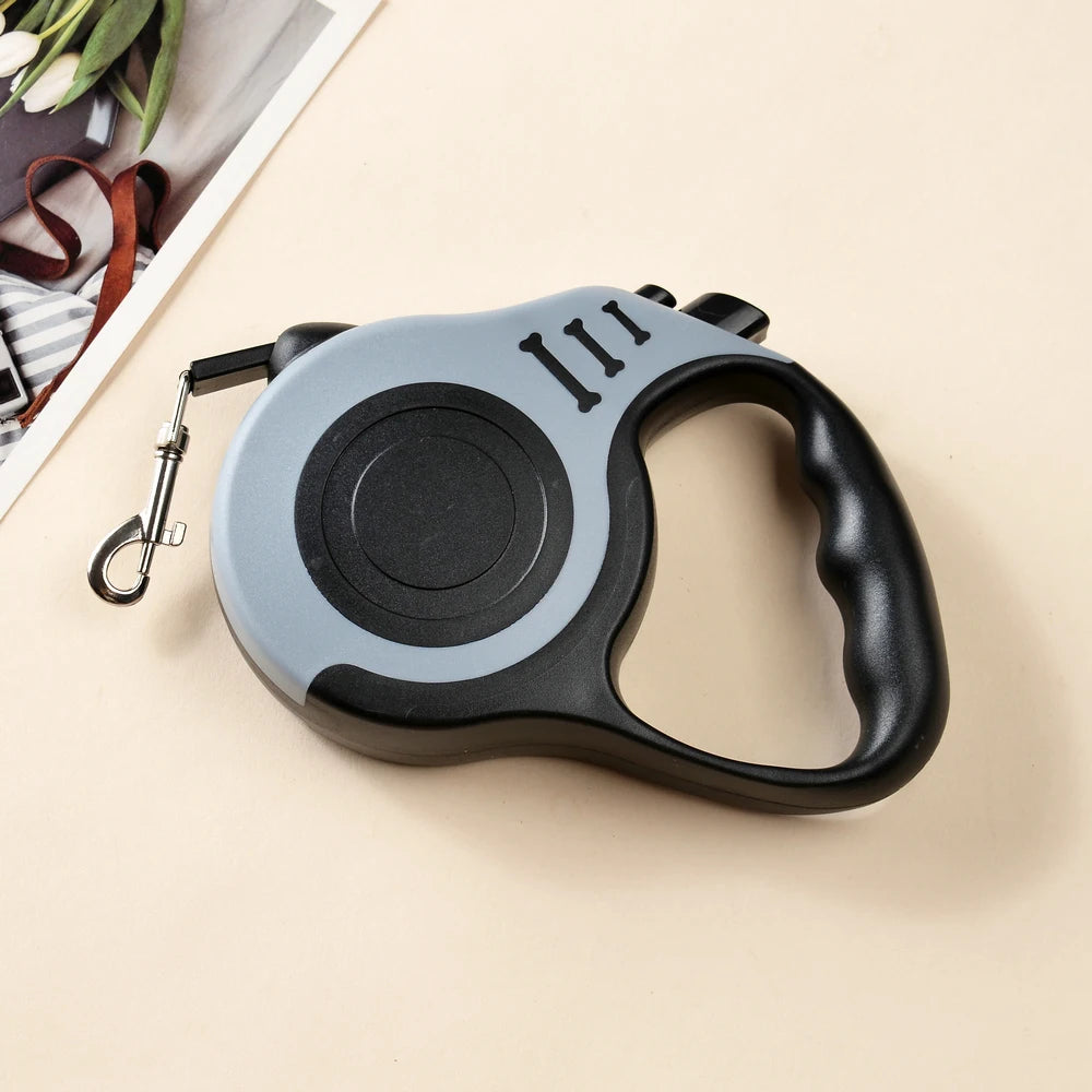 Retractable Dog Leash – 3m/5m Strong Nylon Lead for Small & Medium Pets