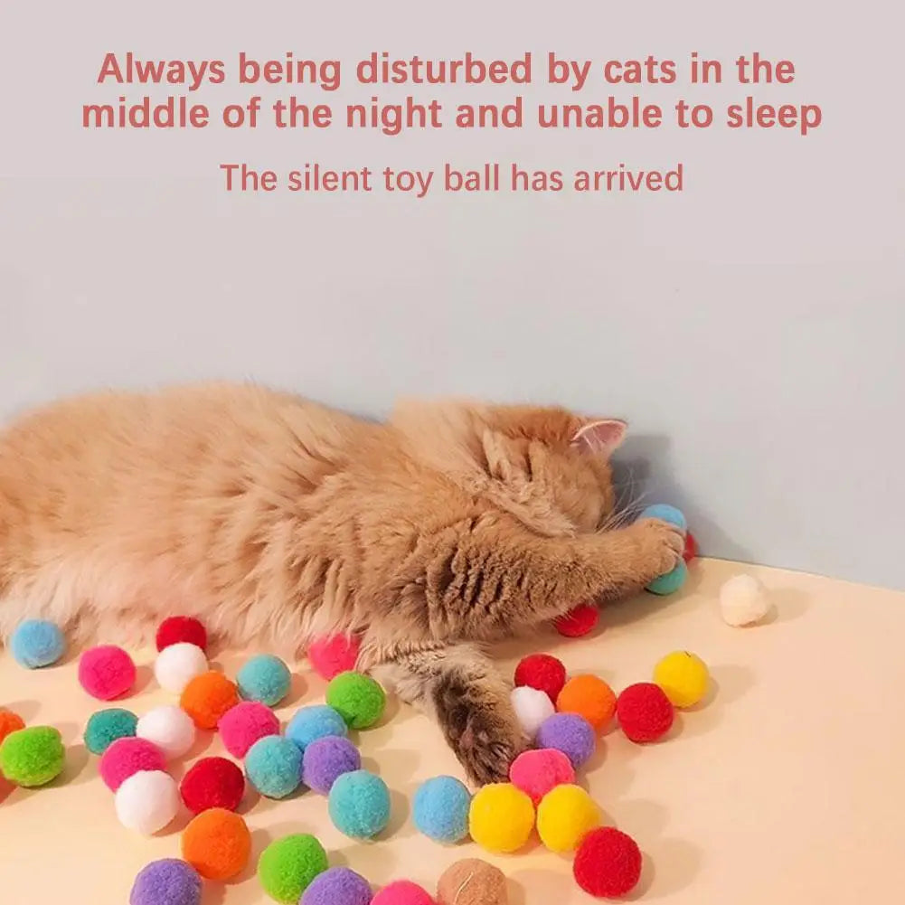 Interactive Cat Toy with Mini Shooting Plush Balls