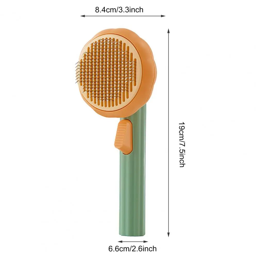 One-Click Washable Slicker Brush for Pets