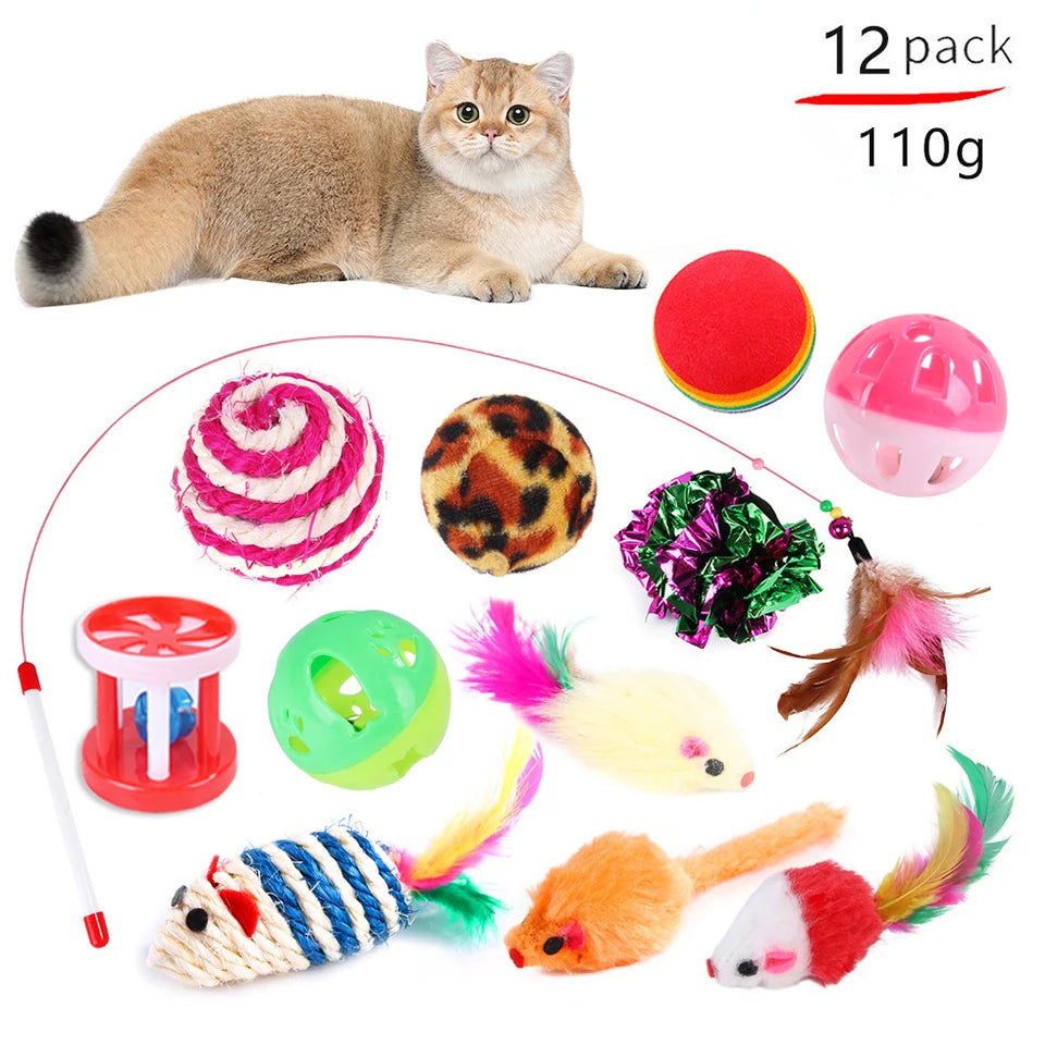 DualPet 20-Piece Kitten Toy Variety Set