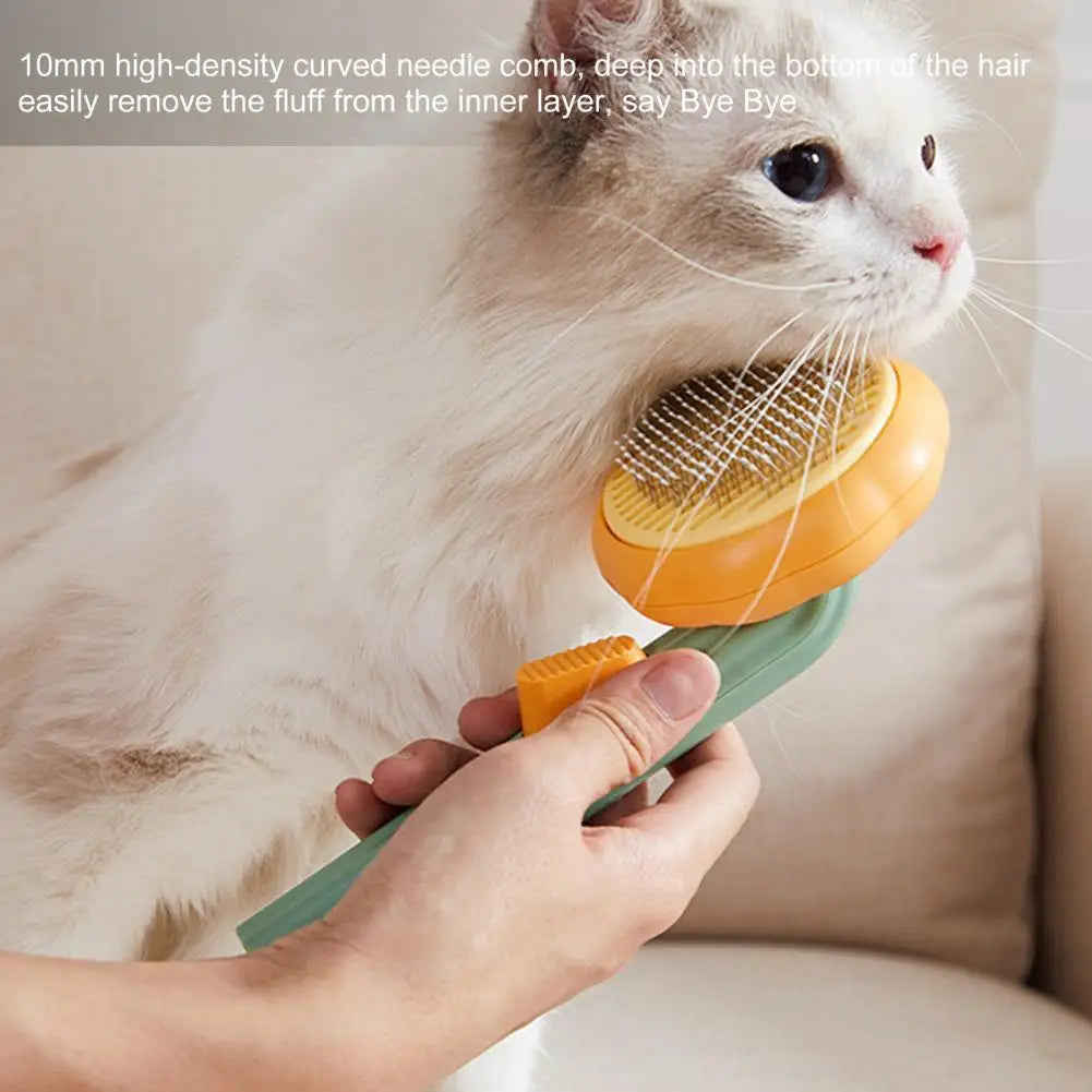One-Click Washable Slicker Brush for Pets