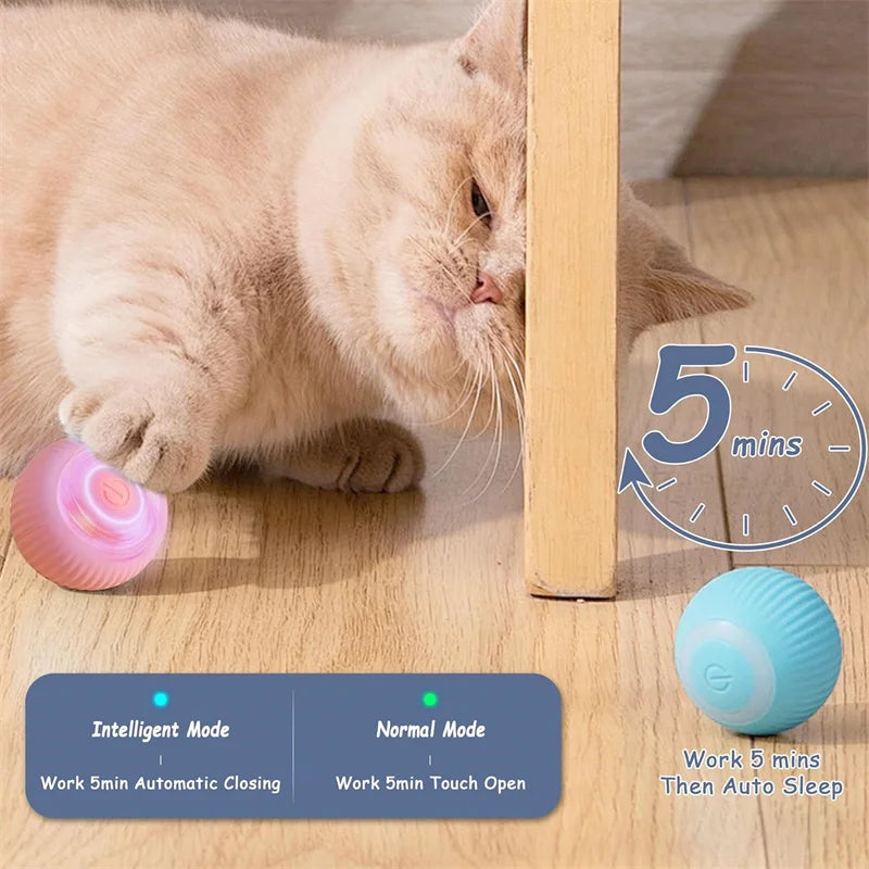 Smart Electronic Interactive Moving Dog & Cat Toy Ball