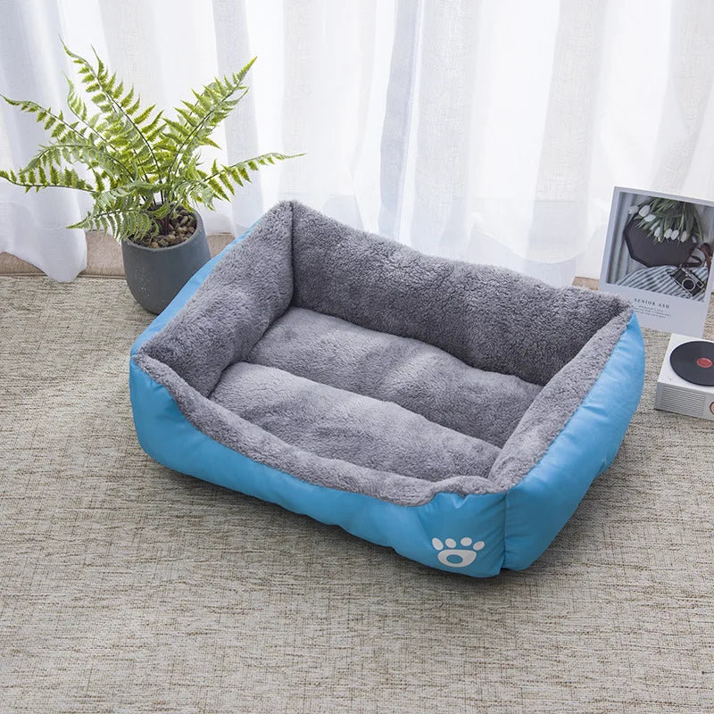 Color Square Waterproof Soft Winter Pet House