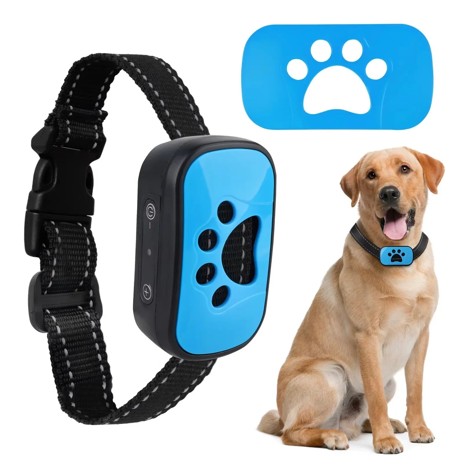 USB Rechargeable Ultrasonic Anti-Bark Dog Collar