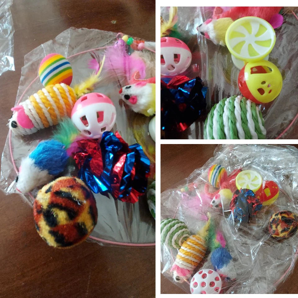 DualPet 20-Piece Kitten Toy Variety Set
