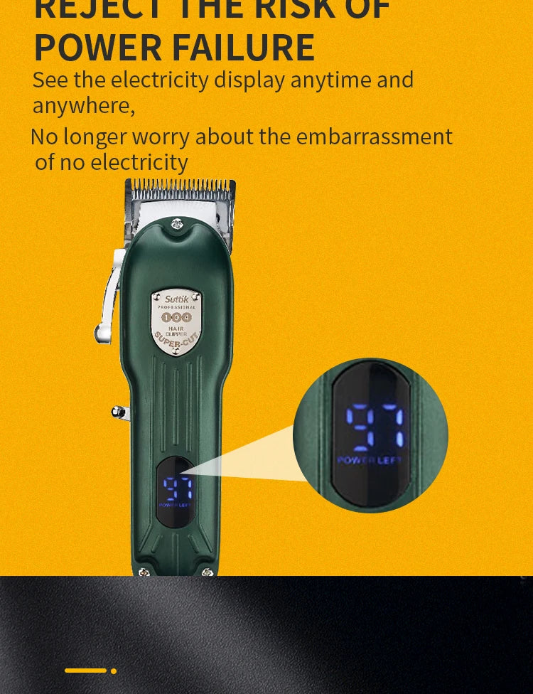 Professional Rechargeable Dog Hair Clipper