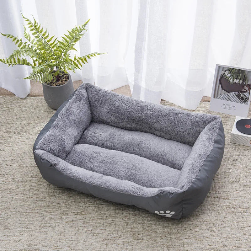 Color Square Waterproof Soft Winter Pet House