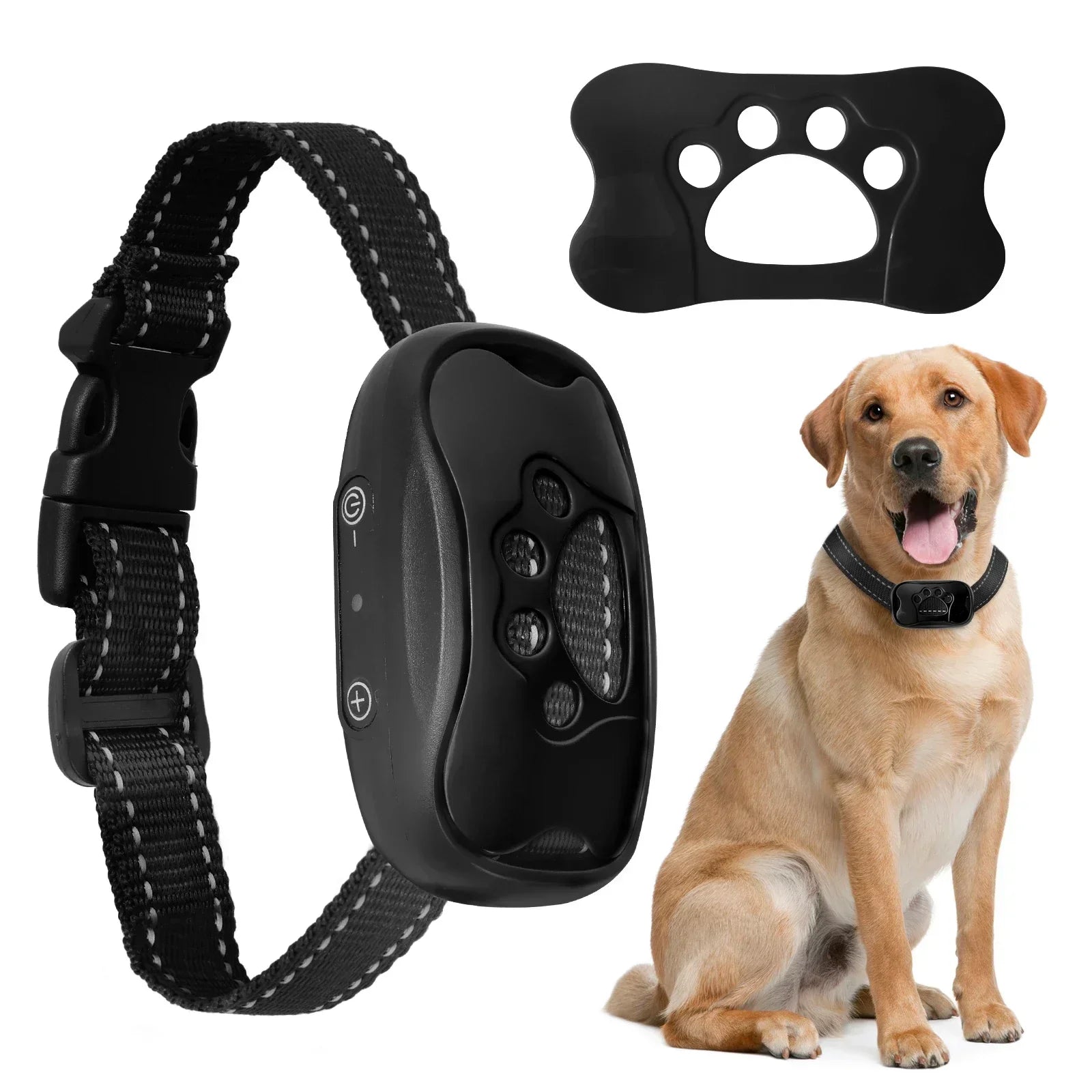 USB Rechargeable Ultrasonic Anti-Bark Dog Collar