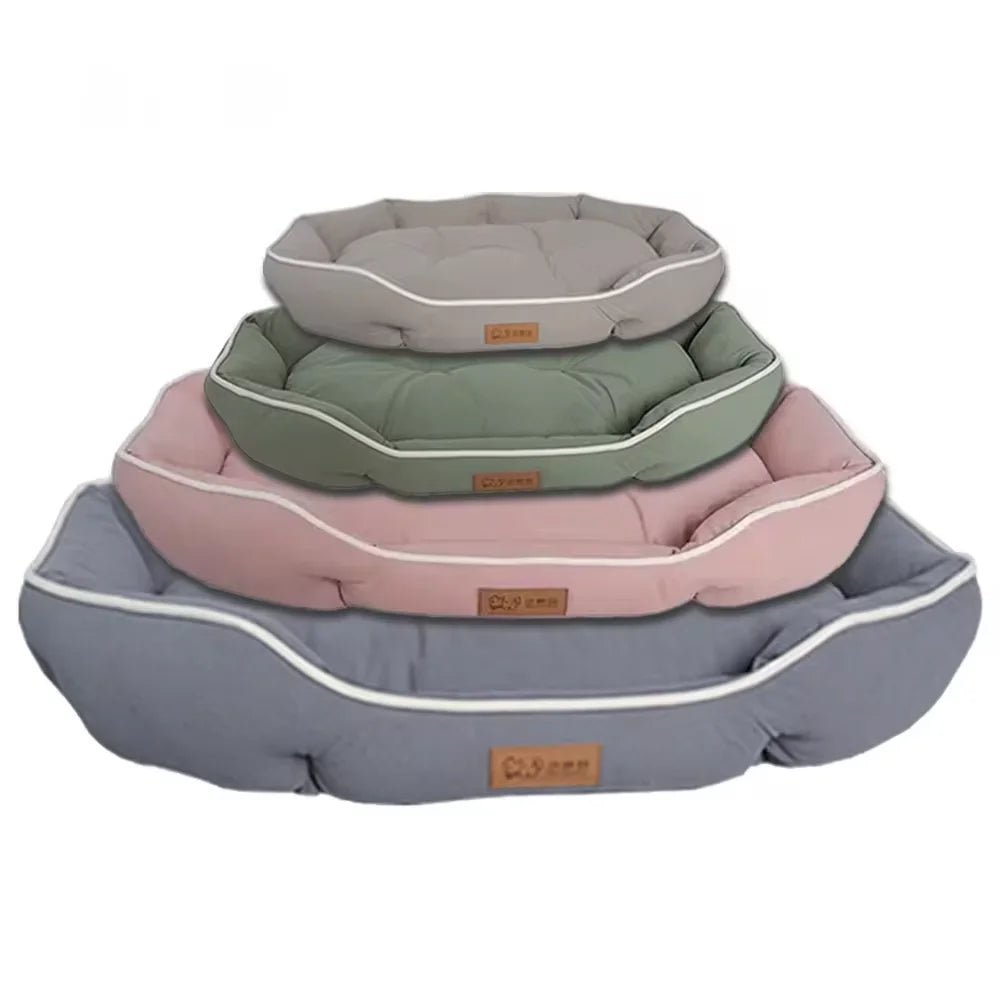 Pet Sofa Bed – Large Dog & Cat Sleeping Cushion for Winter