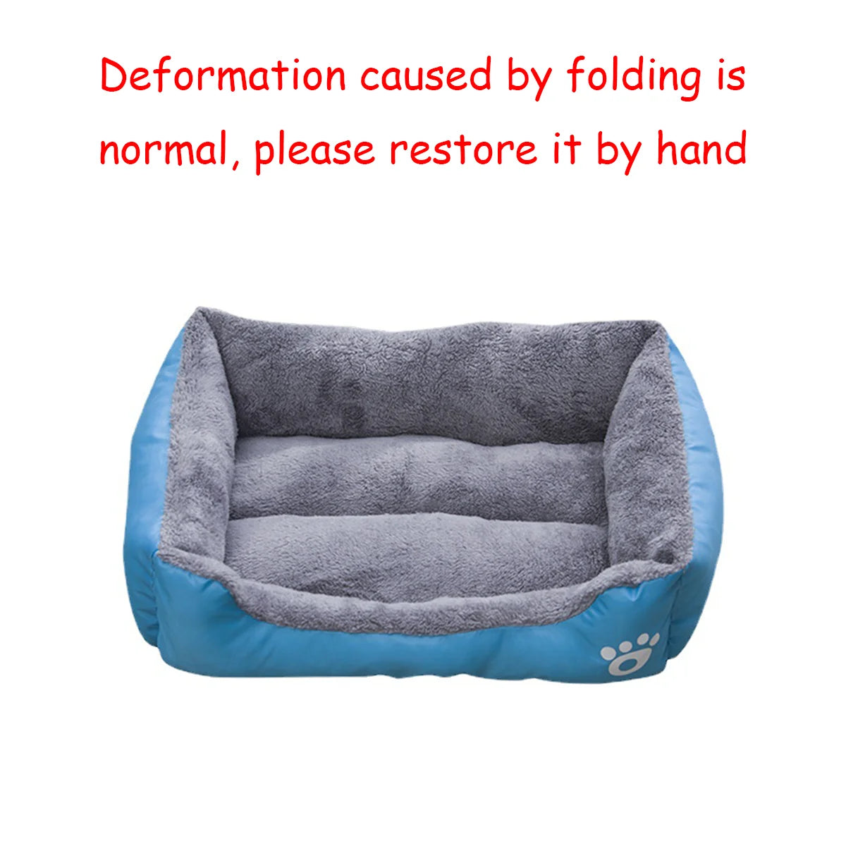 Color Square Waterproof Soft Winter Pet House