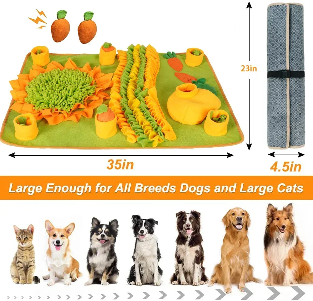 Large Snuffle Mat – Interactive Slow Feeder & Stress Relief for Dogs